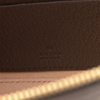 Gucci GG Supreme Monogram Textured Dollar Calfskin Web Ophidia Belt Bag 110 44 Beige Ebony New Acero 6 of 10