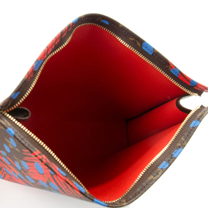 Louis Vuitton Monogram Jungle Dots Toiletry Pouch 26 Coquelicot Denim 5 of 6