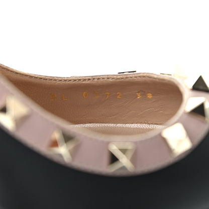 Valentino Garavani Nappa Rockstud 100mm Pumps 38 Black Poudre 8 of 8