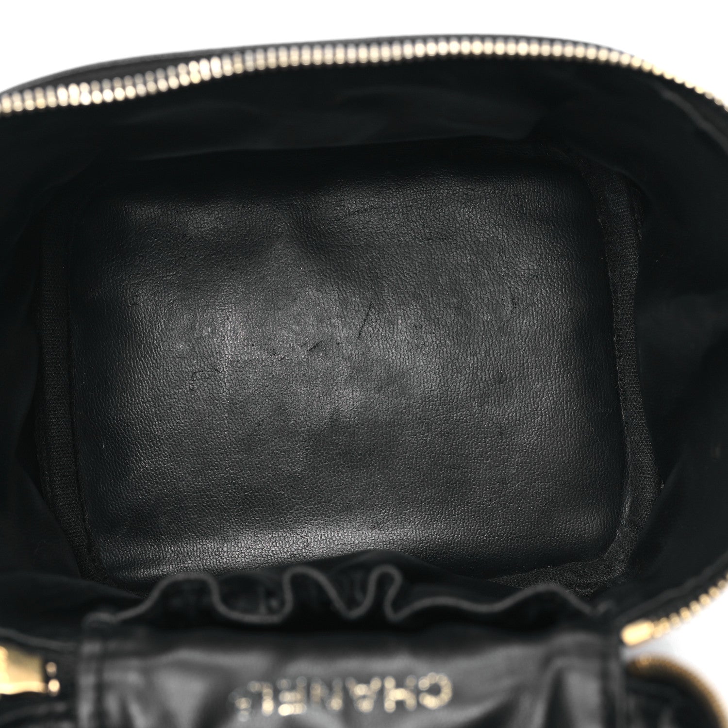 Chanel Caviar Vanity Cosmetic Case Black 5 of 12
