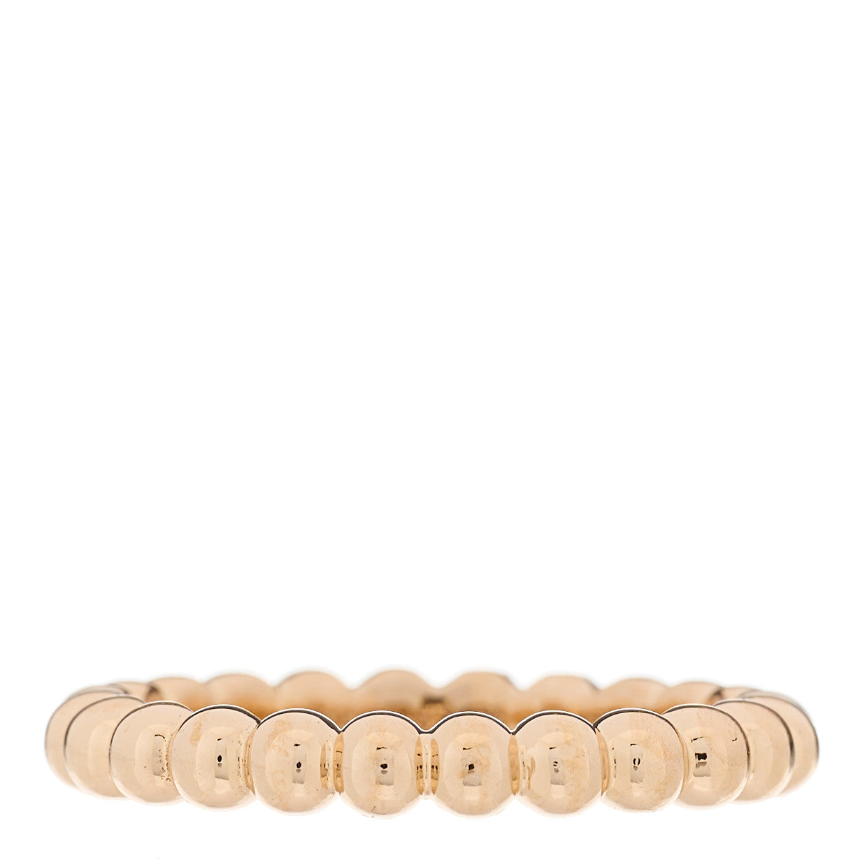 18K Rose Gold Medium Perlee Ring 52 6