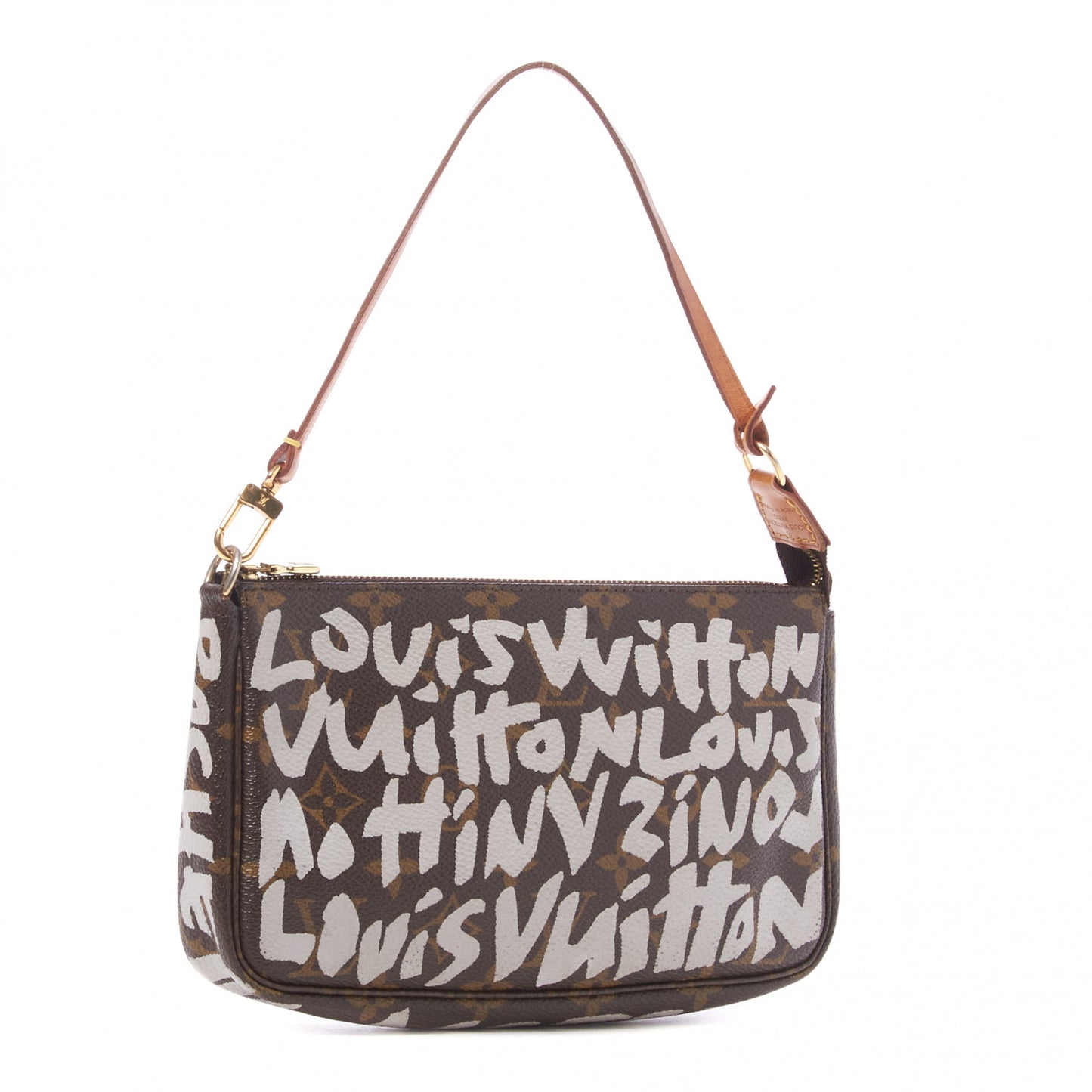 Monogram Graffiti Pochette Accessories Silver