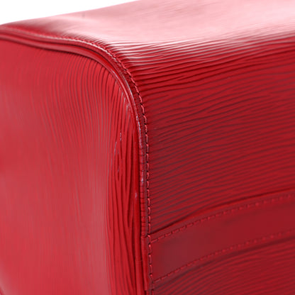 Louis Vuitton Epi Speedy 25 Rouge 9 of 22
