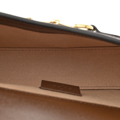 Gucci GG Supreme Monogram Mini Horsebit 1955 Shoulder Bag Beige Brown Sugar 5 of 11