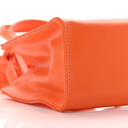 Telfar Vegan Leather Small Shopping Bag Orange 9 of 14