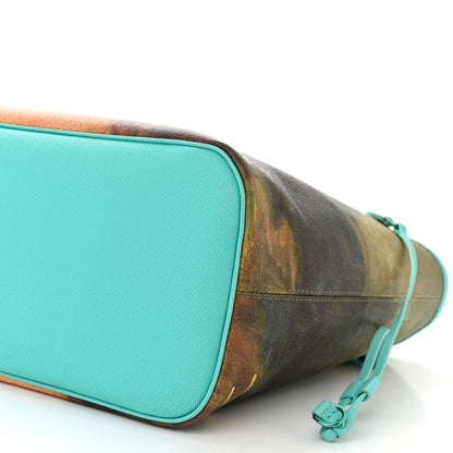 Louis Vuitton Masters Da Vinci Neverfull MM Vert D’eau 9 of 11