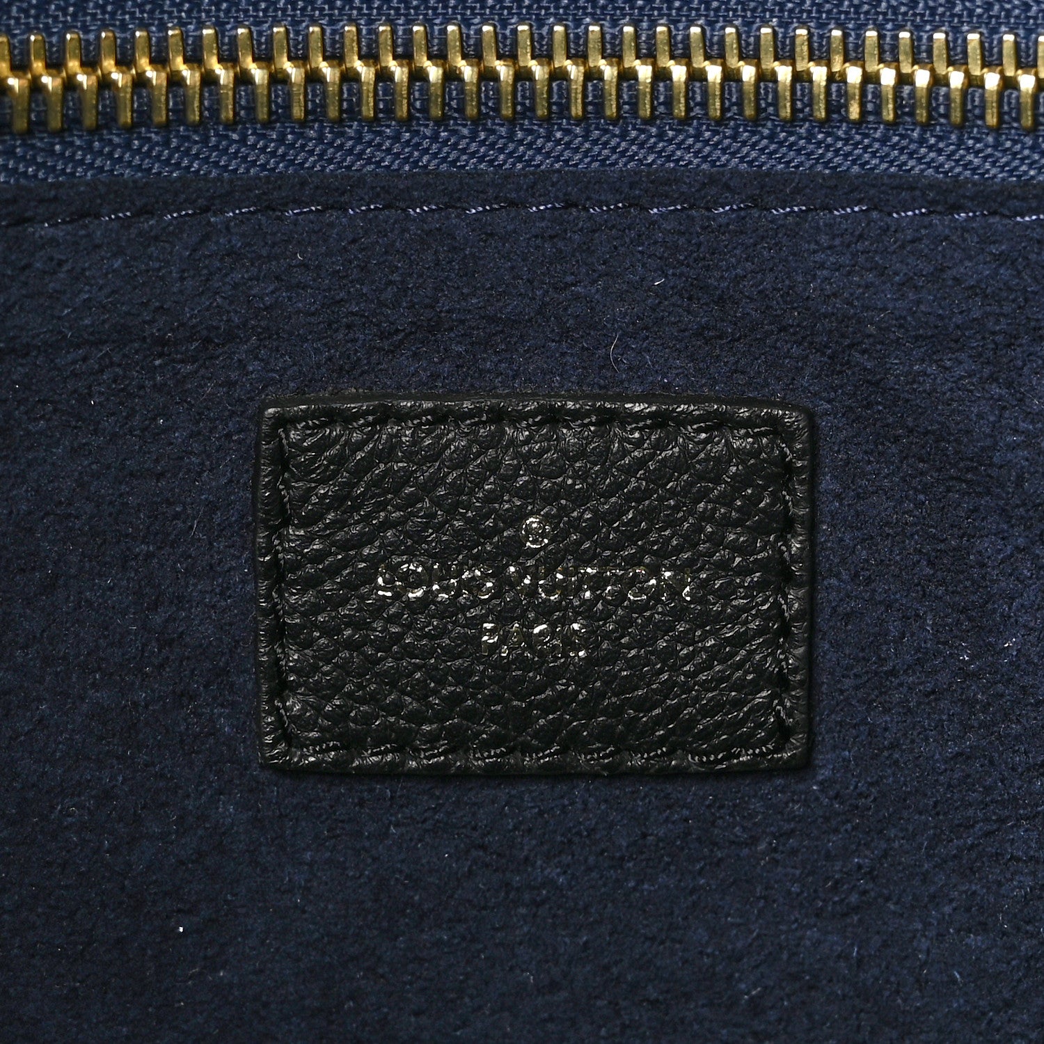 Louis Vuitton Empreinte Monogram Giant Neverfull MM Black 6 of 9