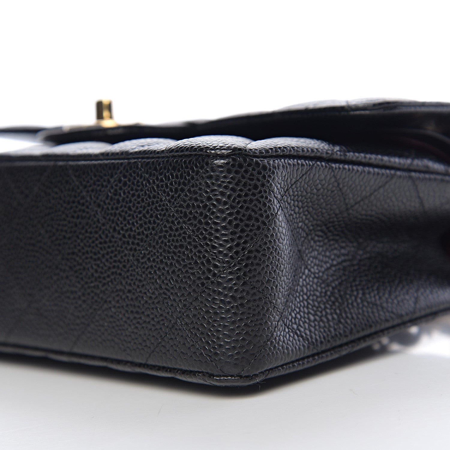 Chanel Caviar Quilted Small Double Flap Black 8 of 10