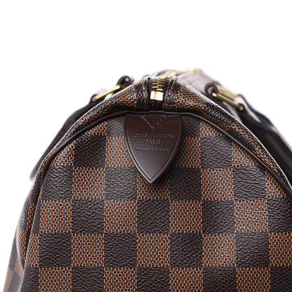 Louis Vuitton Damier Ebene Speedy 35 7 of 10