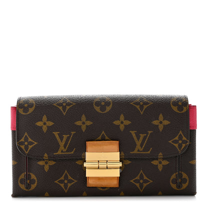 Louis Vuitton Monogram Elysee Wallet Pink 1 of 8