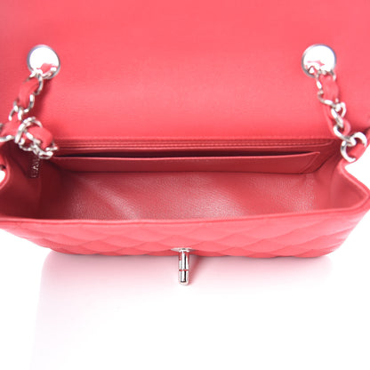 Chanel Caviar Quilted Mini Rectangular Flap Light Red 5 of 9