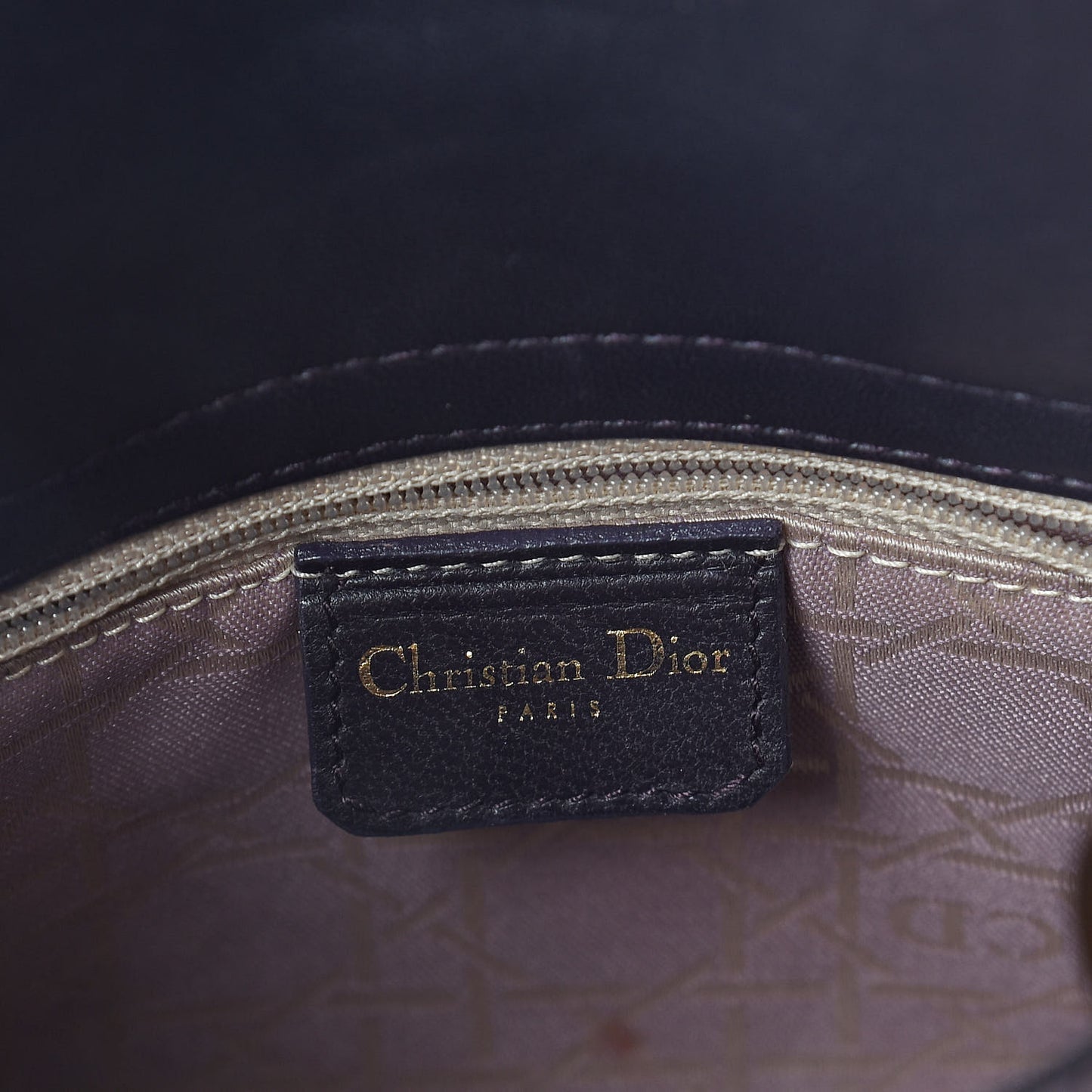 Suede Cannage Mini Lady Dior
