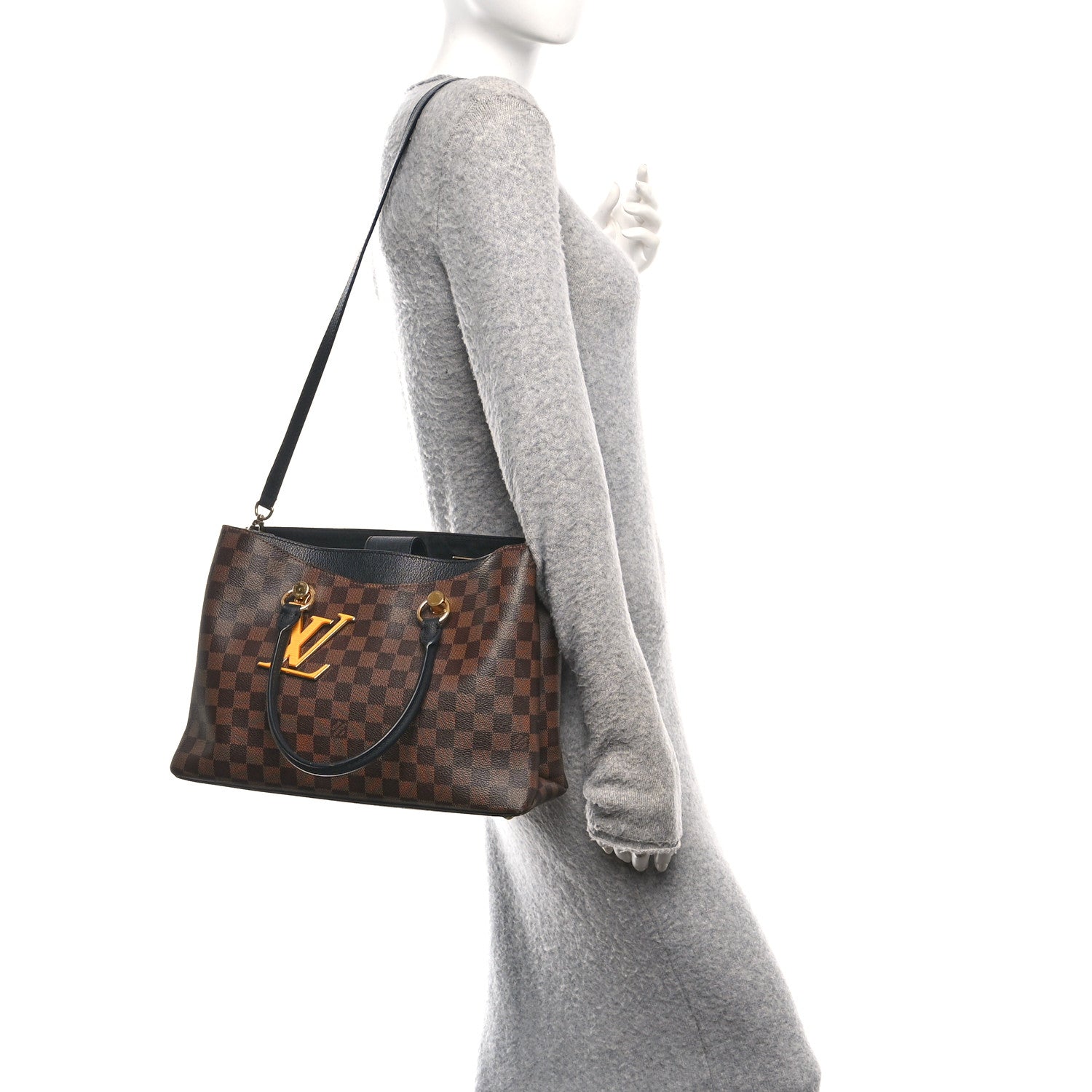 Louis Vuitton Damier Ebene LV Riverside Black 2 of 8