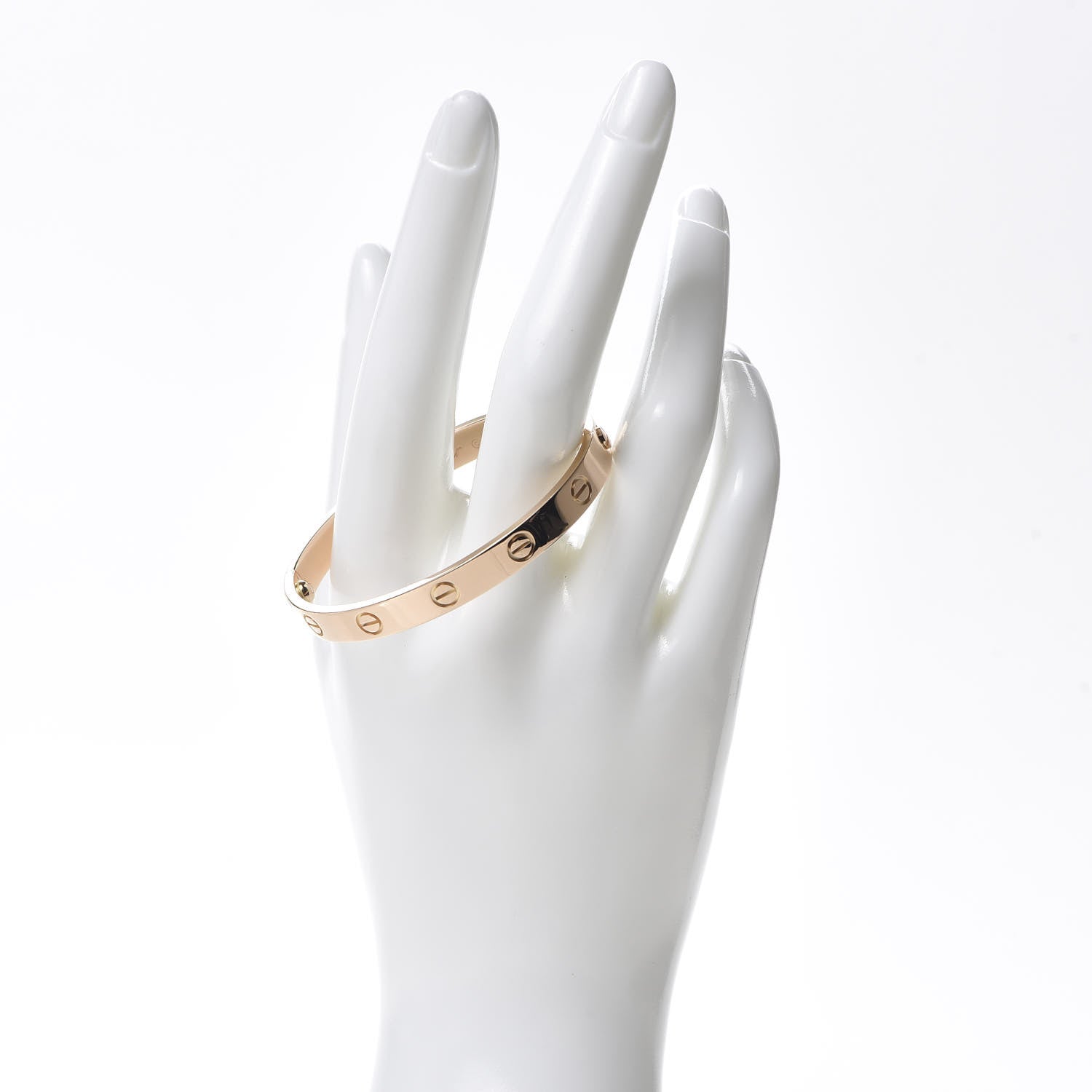 Cartier 18K Pink Gold LOVE Bracelet 16 2 of 6