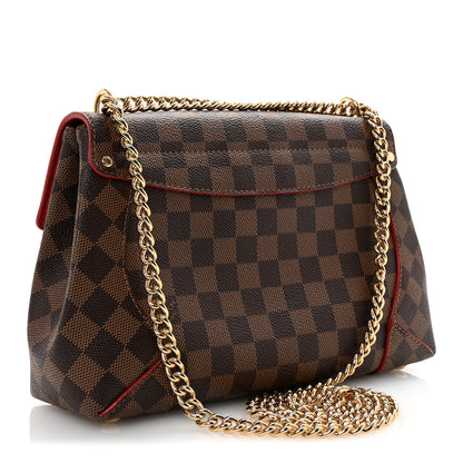 Louis Vuitton Damier Ebene Caissa Clutch Cherry 3 of 9
