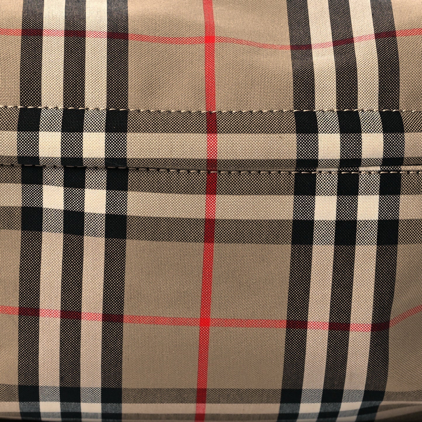 Nylon Vintage Check Medium Sonny Bum Bag Archive Beige Black