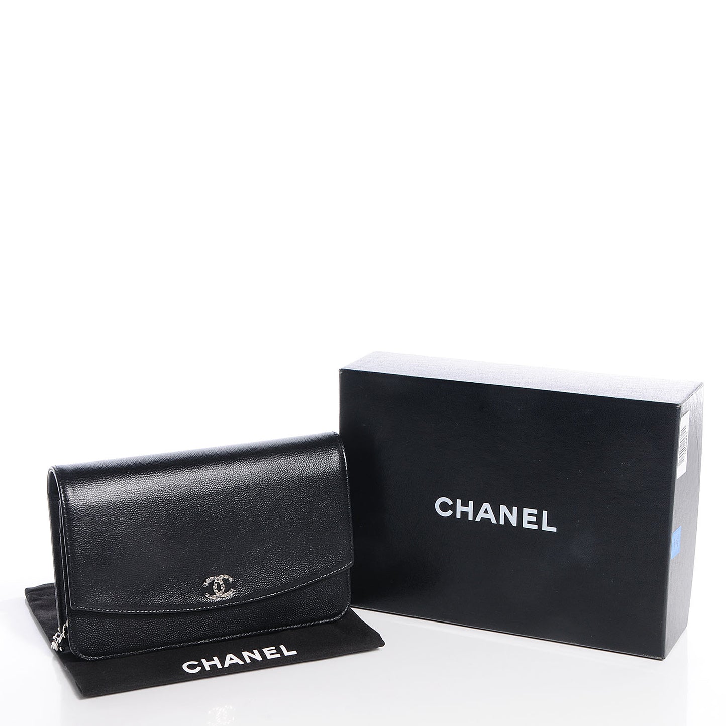 Caviar Sevruga Wallet On Chain WOC Black