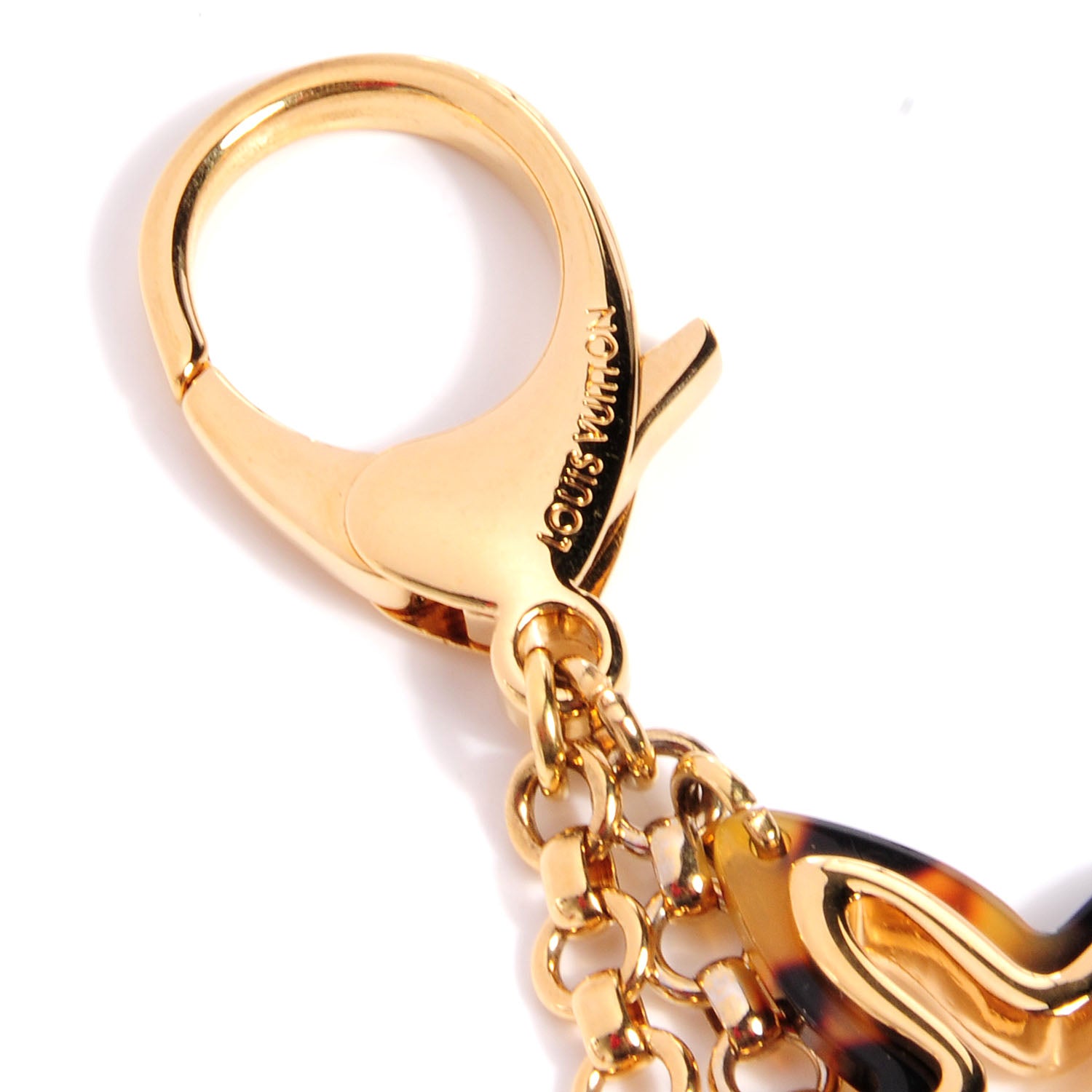 Louis Vuitton Insolence Bag Charm Ecaille 3 of 4