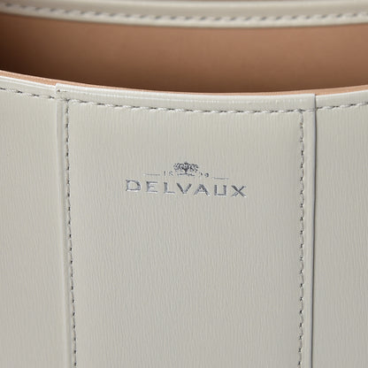 Delvaux Calfskin Mini Brillant Satchel Ivory 6 of 13