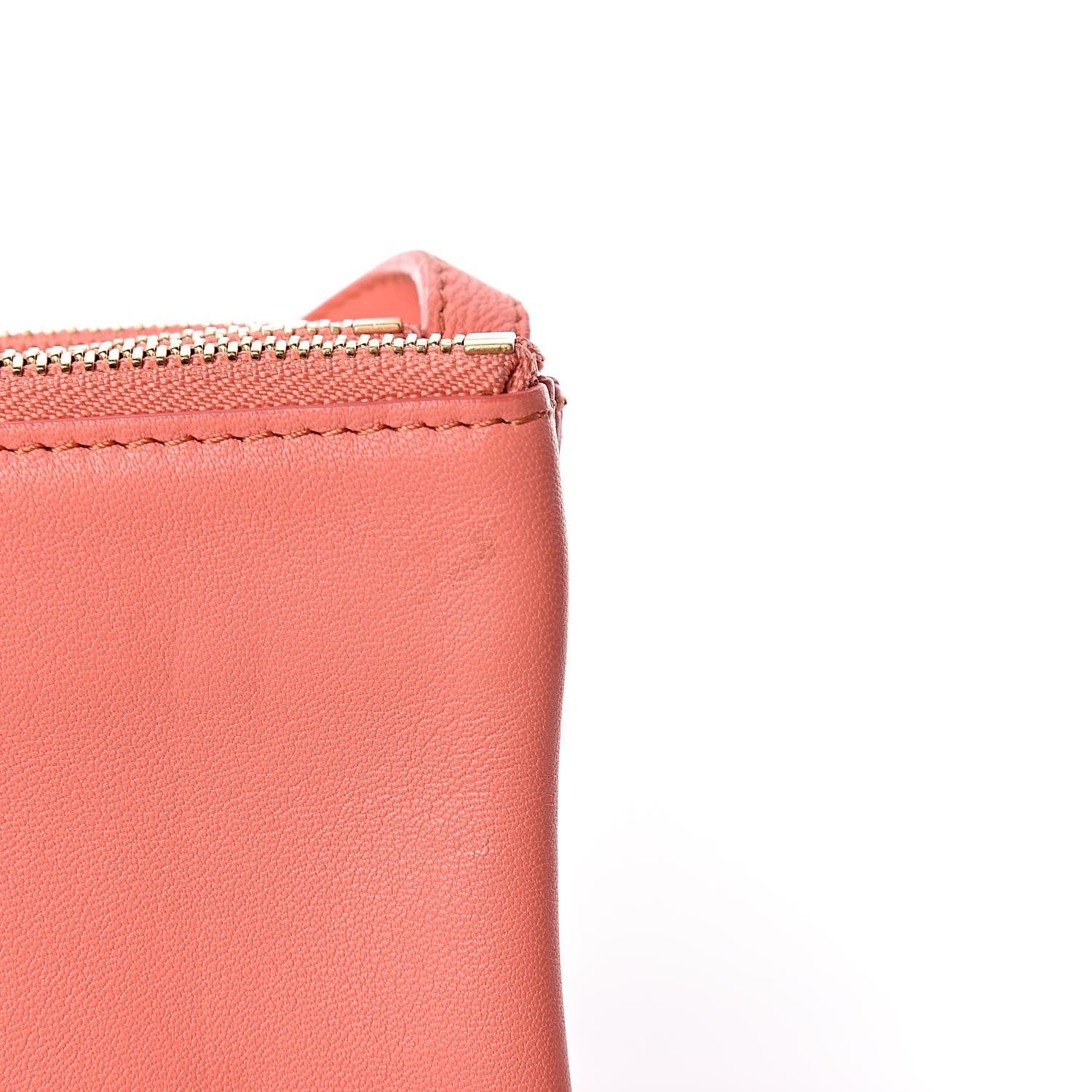 Celine Lambskin Small Trio Crossbody Bag Lipstick 16 of 16