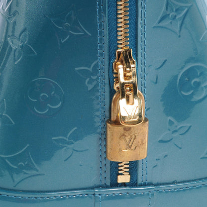 Louis Vuitton Vernis Alma GM Blue Galactic 6 of 9