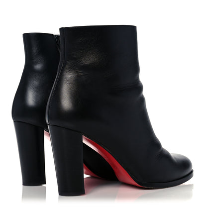Christian Louboutin Calfskin Adox 85 Ankle Boots 39.5 Black 4 of 12