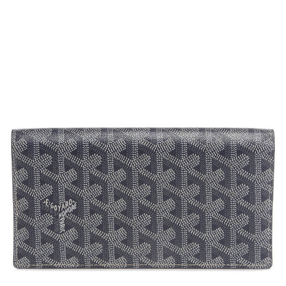 Goyard Goyardine Leather Richelieu Wallet Grey 1 of 8
