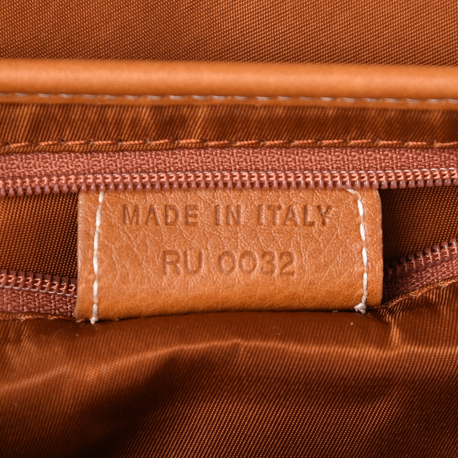 Christian Dior Calfskin Saddle Bag Tan 7 of 9