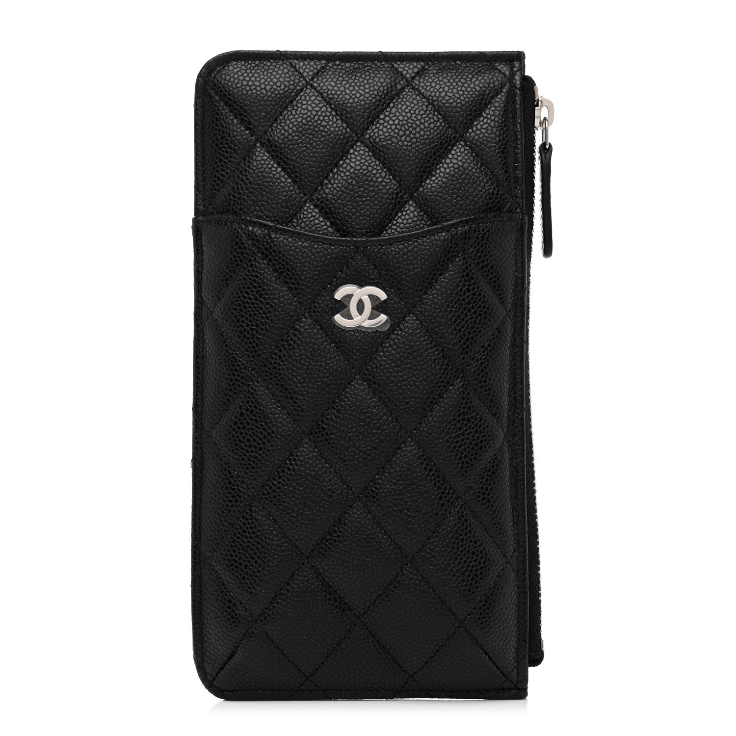 Chanel Caviar Quilted Classic iPhone Pouch Black 1 of 8