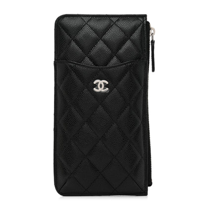 Chanel Caviar Quilted Classic iPhone Pouch Black 1 of 8