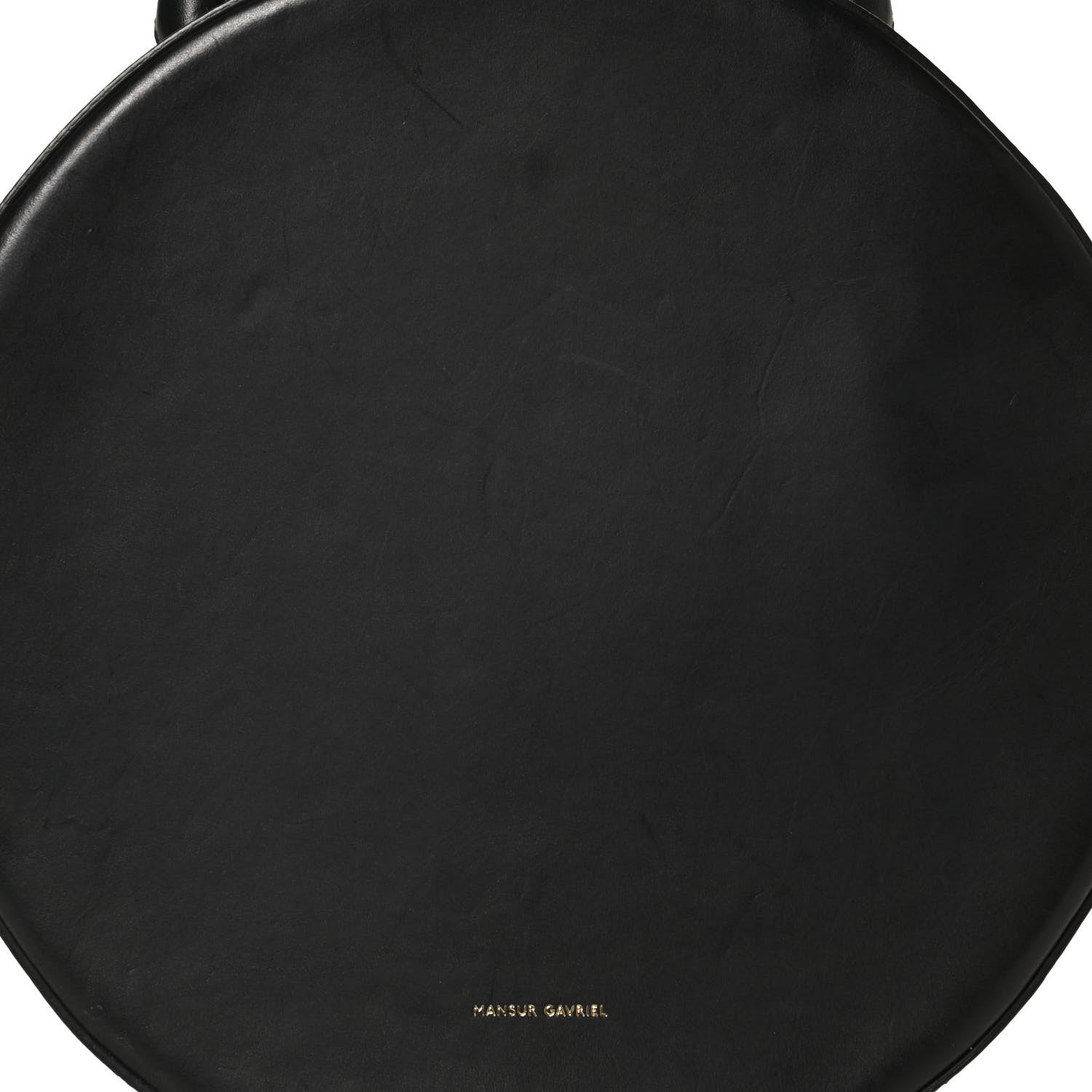 Mansur Gavriel Calfskin Circle Crossbody Bag Black 12 of 12