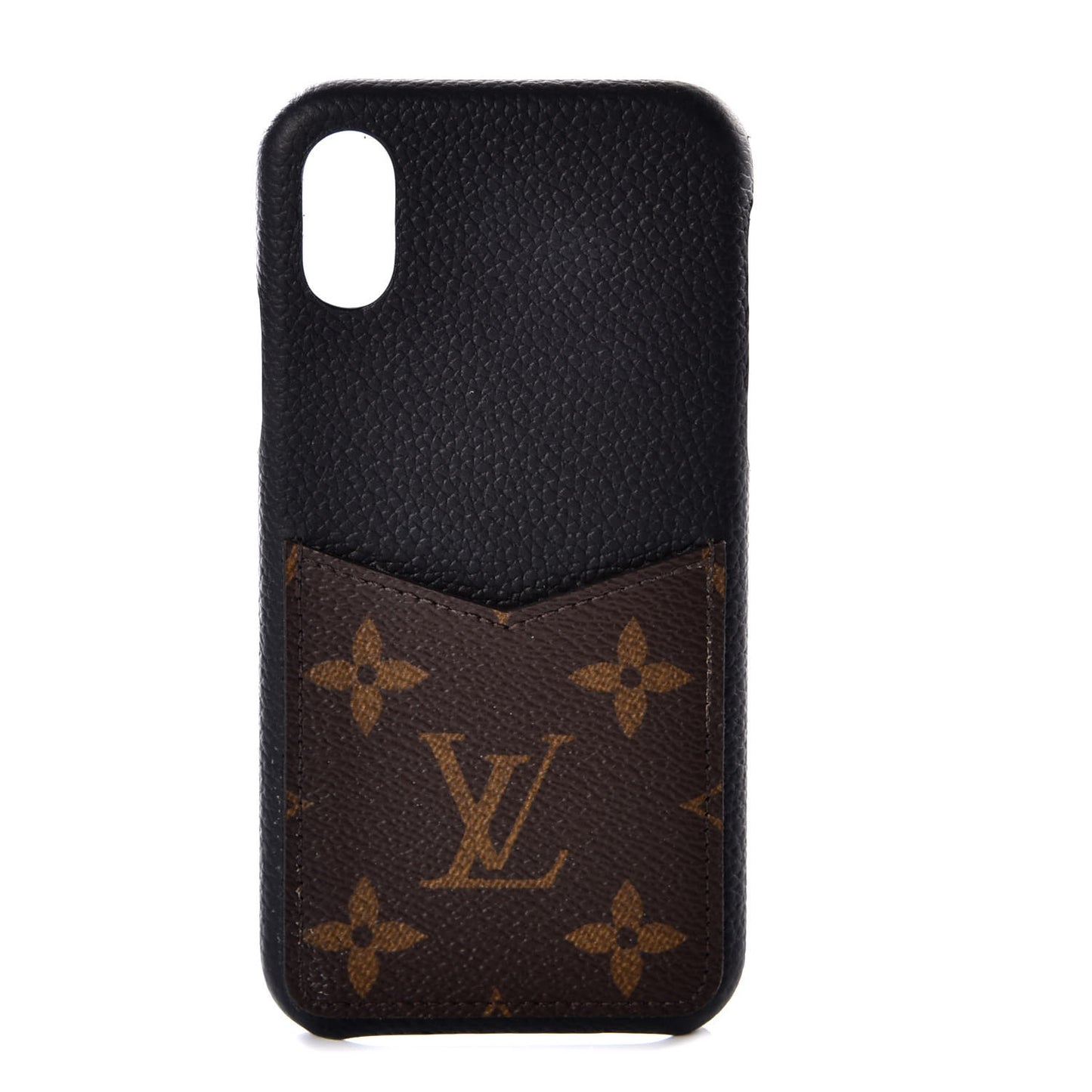 Monogram iPhone X/XS Bumper Black