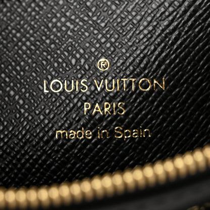 Louis Vuitton Monogram Slim Purse Black 6 of 9