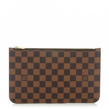 Louis Vuitton Damier Ebene Neverfull MM GM Pochette 1 of 8