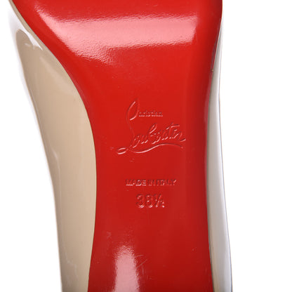 Christian Louboutin Patent Mini 70 Pumps 38.5 Nude 6 of 10