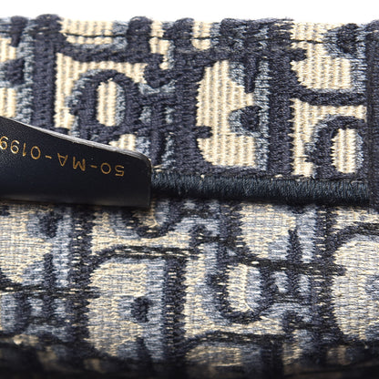 Christian Dior Oblique Medium Book Tote Blue Multicolor 7 of 10