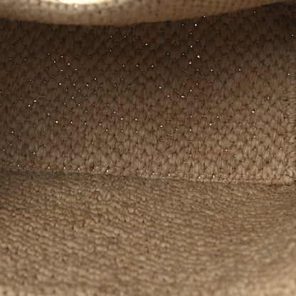 Loewe X PAULA'S IBIZA Raffia Font Tote Natural Tan 5 of 12