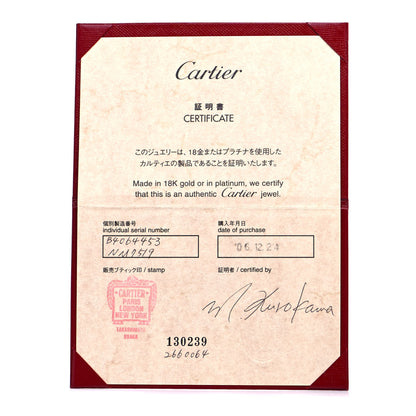 Cartier 18K Pink Gold Pink Sapphire 5.5mm LOVE Ring 53 6.25 5 of 6