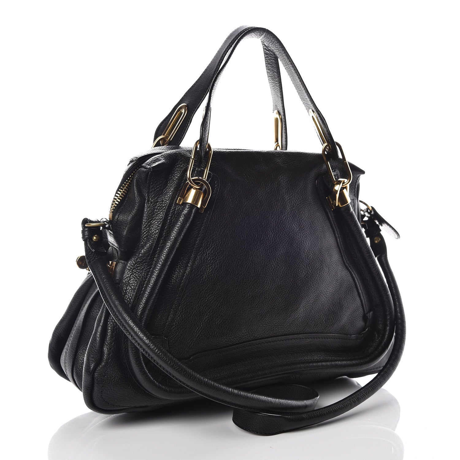 Chloe Calfskin Medium Paraty Black 4 of 11