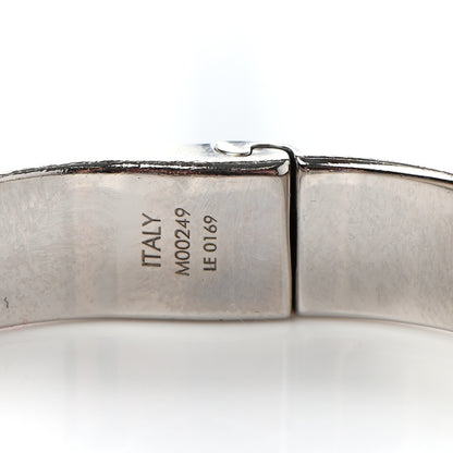 Louis Vuitton Palladium Monogram Nanogram Cuff S 6 of 7