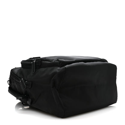 Prada Re-Nylon Saffiano Zip Backpack Black 4 of 9