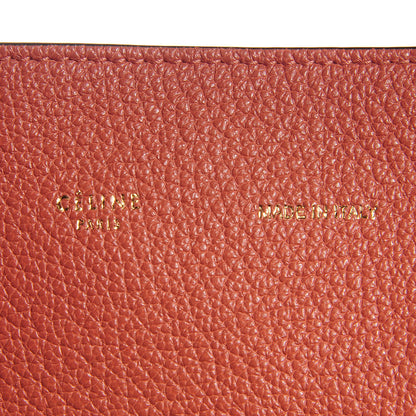 Celine Soft Grained Calfskin Medium Cabas Phantom Terracotta 6 of 8