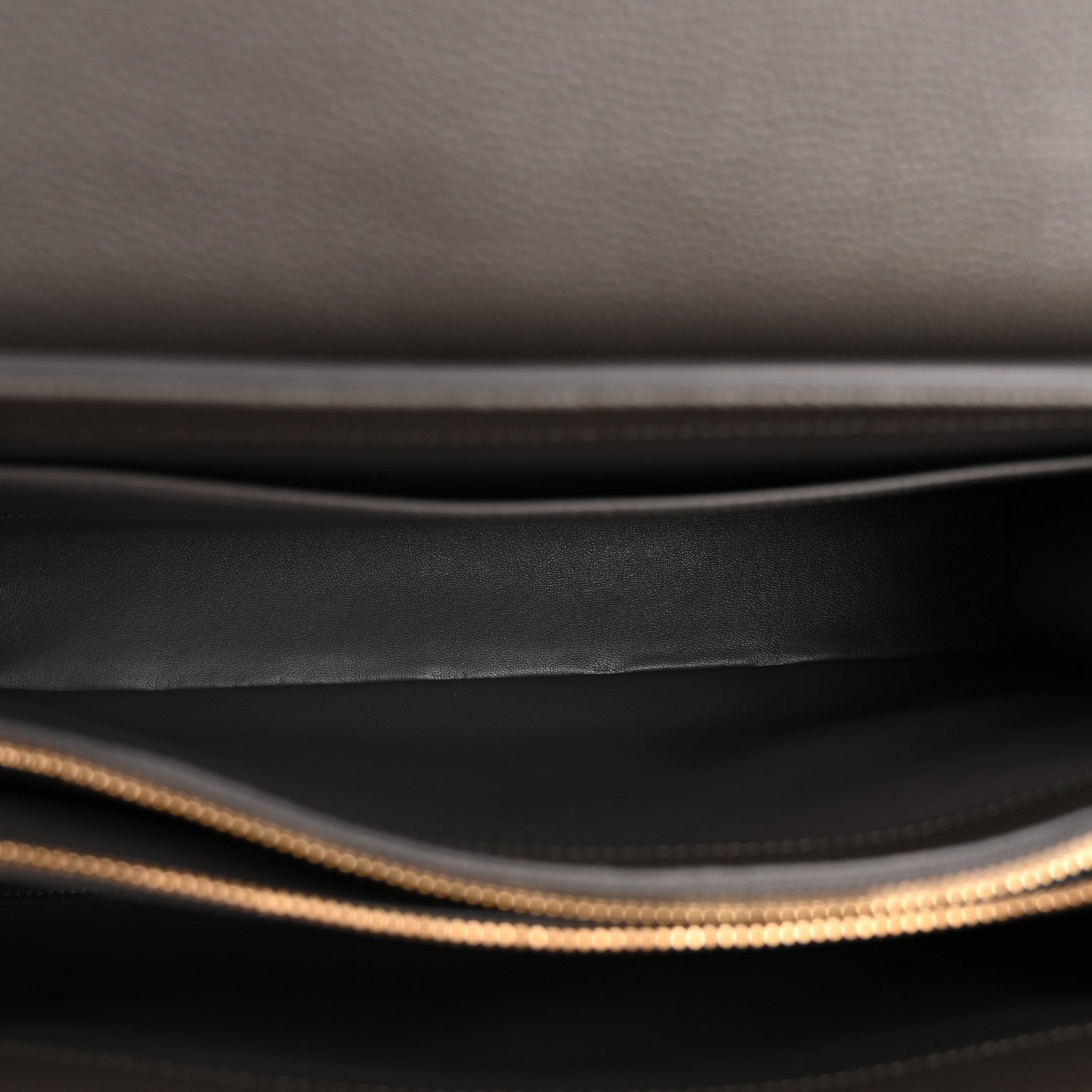 Celine Grained Calfskin Small 16 Top Handle Bag Medium Grey 5 of 16