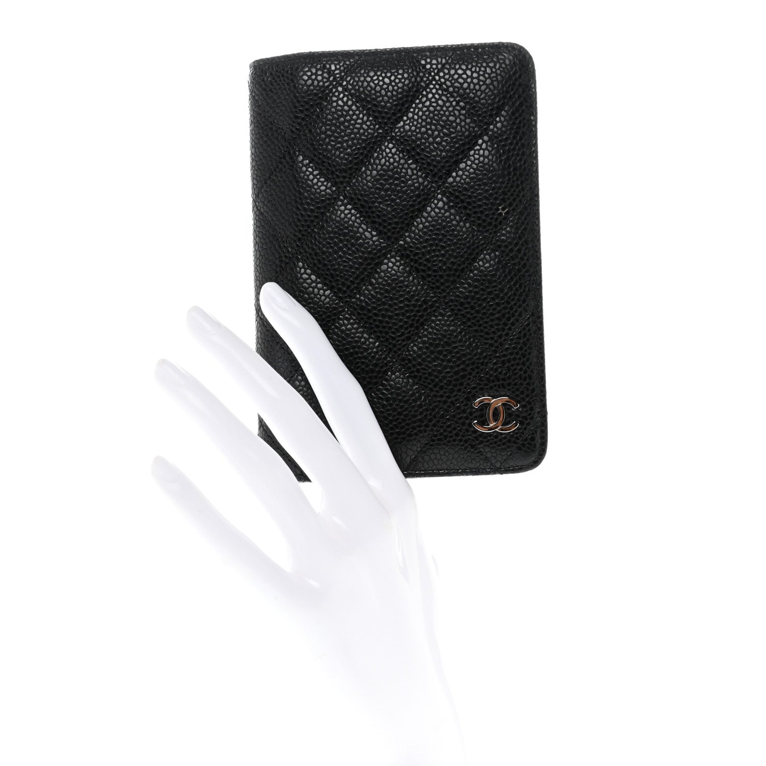 Chanel Caviar Quilted Agenda Cover Black 2 of 8