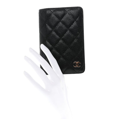Chanel Caviar Quilted Agenda Cover Black 2 of 8