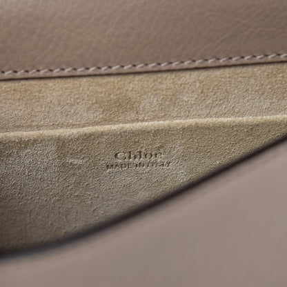 Chloe Calfskin Suede Small Nile Bracelet Bag Motty Grey 8 of 10