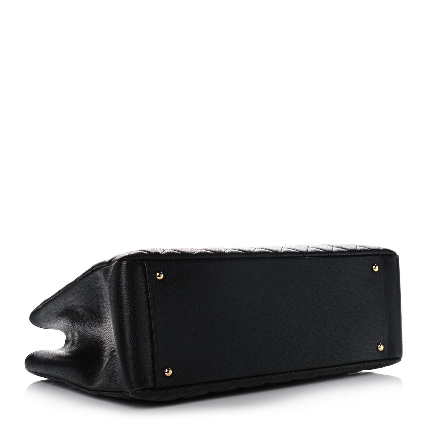 Caviar Quilted XL Grand Shopping Tote GST Black
