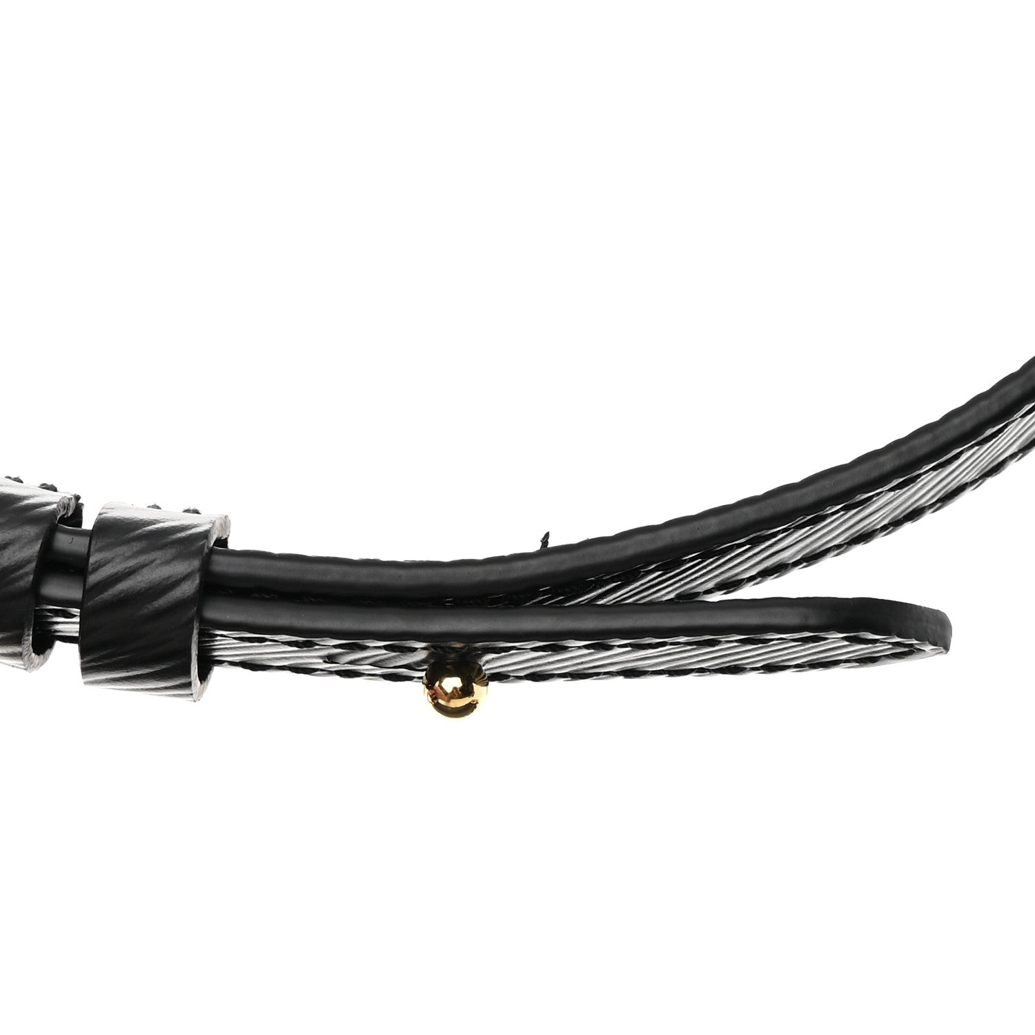 Louis Vuitton Epi Twist Braided Strap Shoulder Bag MM Black 10 of 12