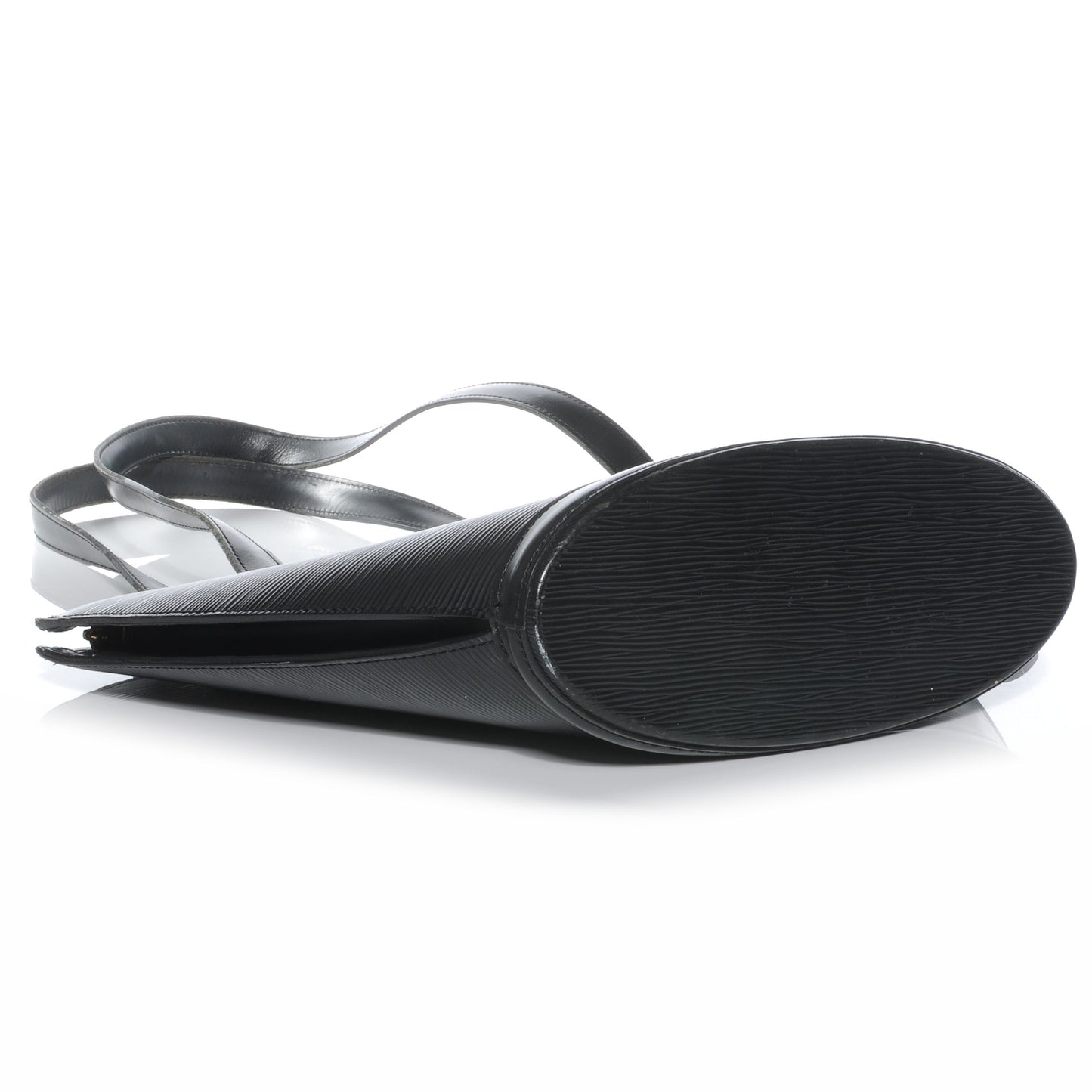 Epi Saint Jacques PM Long Straps Black
