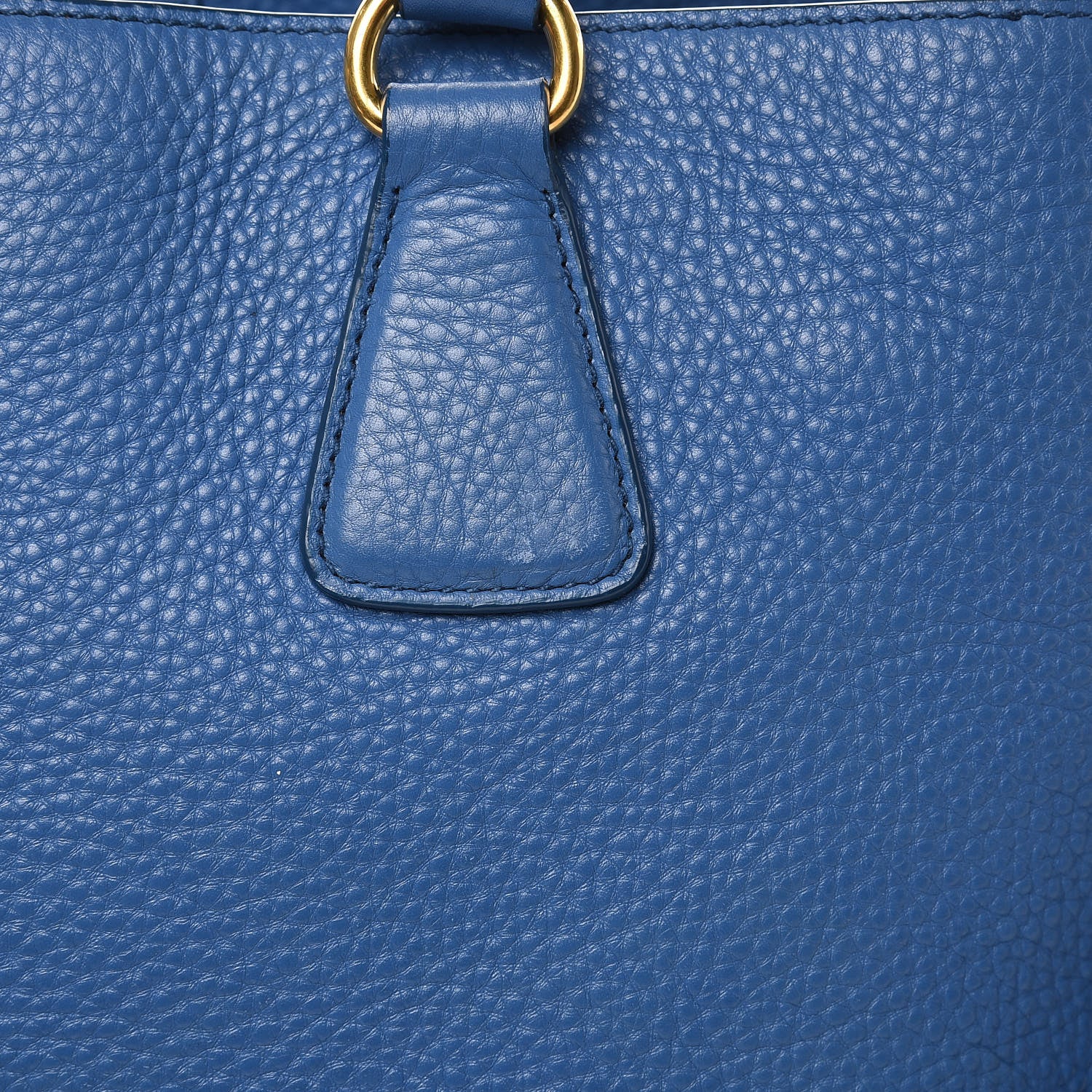 Prada Vitello Daino Tote Cobalto 14 of 21